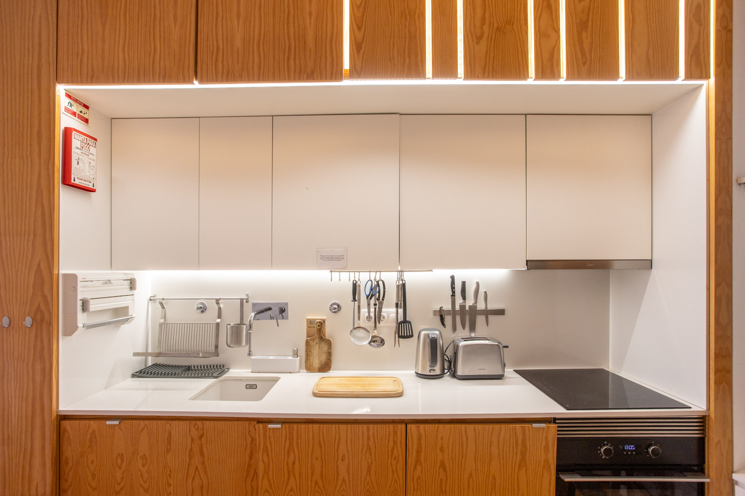 Cocina totalmente equipada T2 Graça