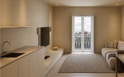 Charming 48 m² 1-Bedroom Apartment for Sale in Graça, Lisbon